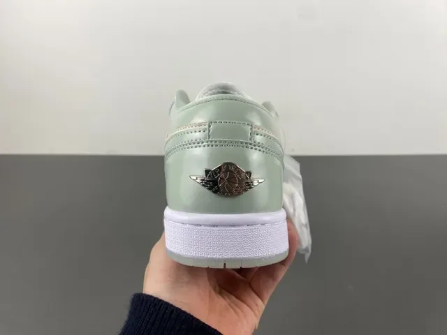 Nike Air Jordan 1 Low Mint Green Lifestyle Sneakers 4