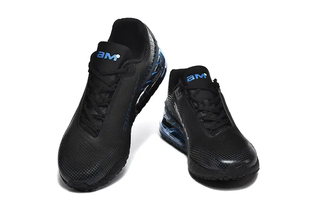 Nike Air Max 5 Black Electric Blue Running Shoes 3