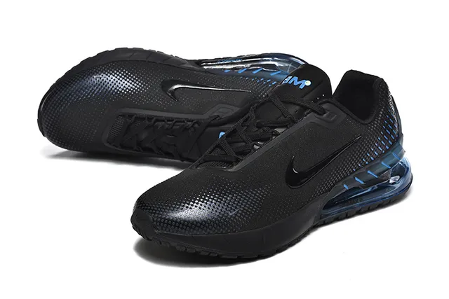 Nike Air Max 5 Black Electric Blue Running Shoes 4