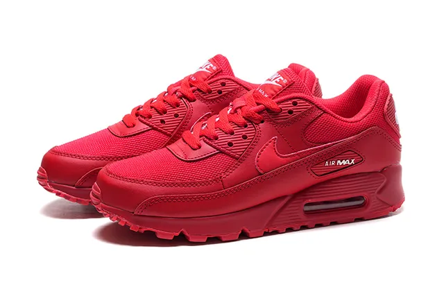 Nike Air Max 90 Red Lifestyle Sneakers 5