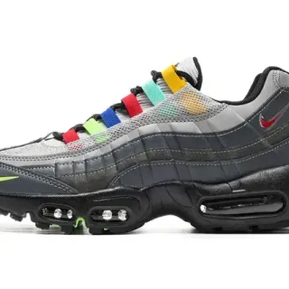 Nike Air Max 95 متعدد الألوان تفاصيل الرباط أسلوب حياة