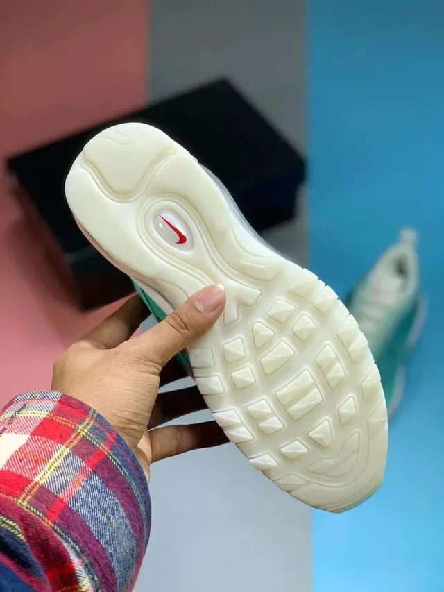Nike Air Max 97 OA CR Cyan Light Tênis Lifestyle 4
