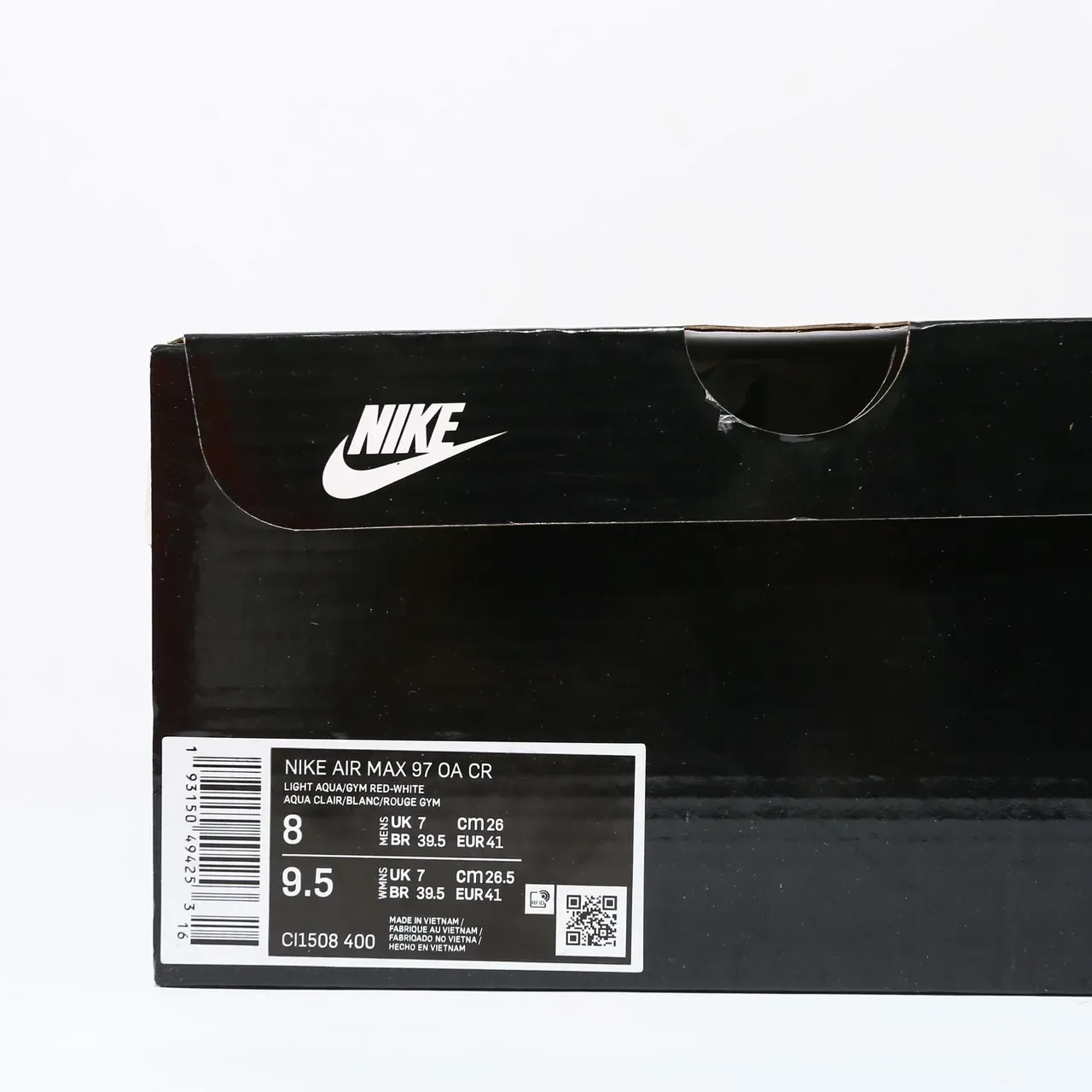 Nike Air Max 97 OA CR Cyan Light Tênis Lifestyle 11