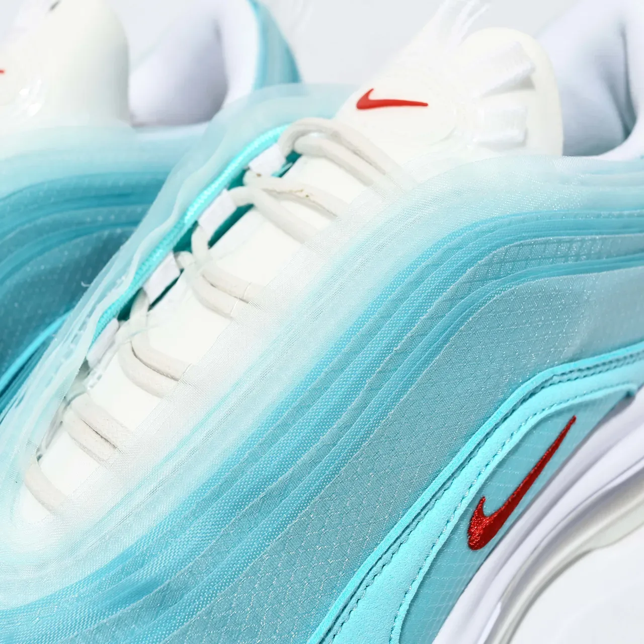 Nike Air Max 97 OA CR Cyan Light Tênis Lifestyle 12
