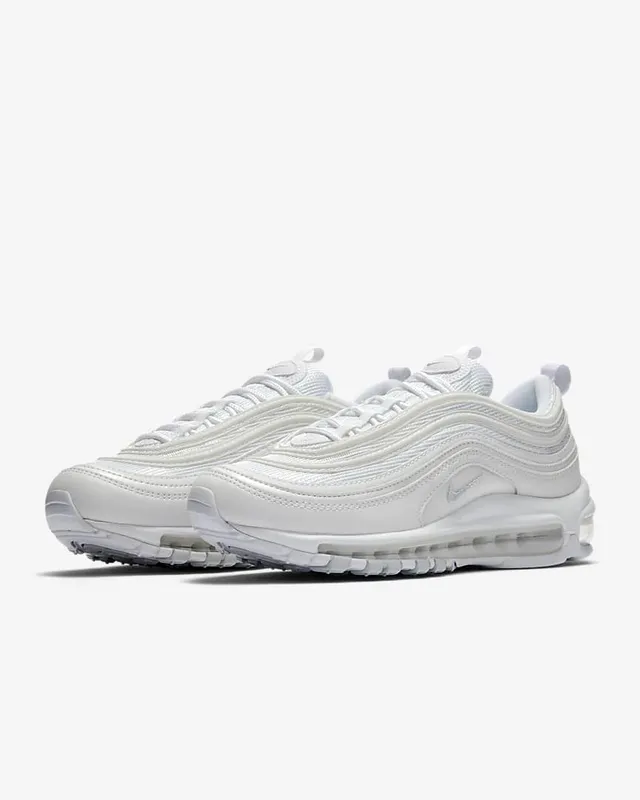 Nike Air Max 97 White Silver Lifestyle Sneakers 4