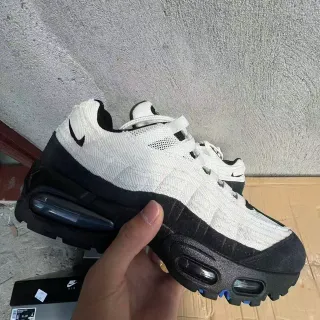 Nike Air Max Plus White Black Chunky Sneakers