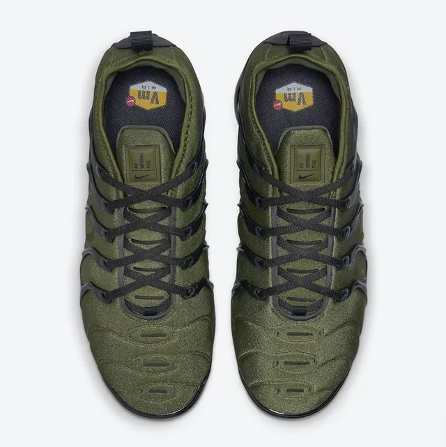 Nike Air VaporMax Plus Verde Oliva Negro Zapatillas Lifestyle 4