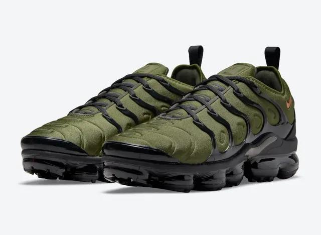 Nike Air VaporMax Plus Verde Oliva Negro Zapatillas Lifestyle 5