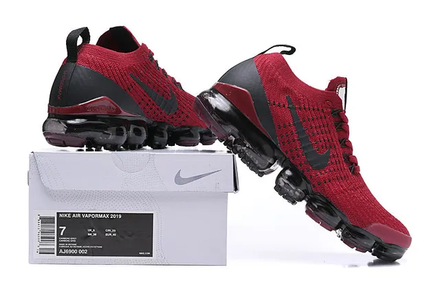 Nike Air VaporMax 红黑跑鞋 2