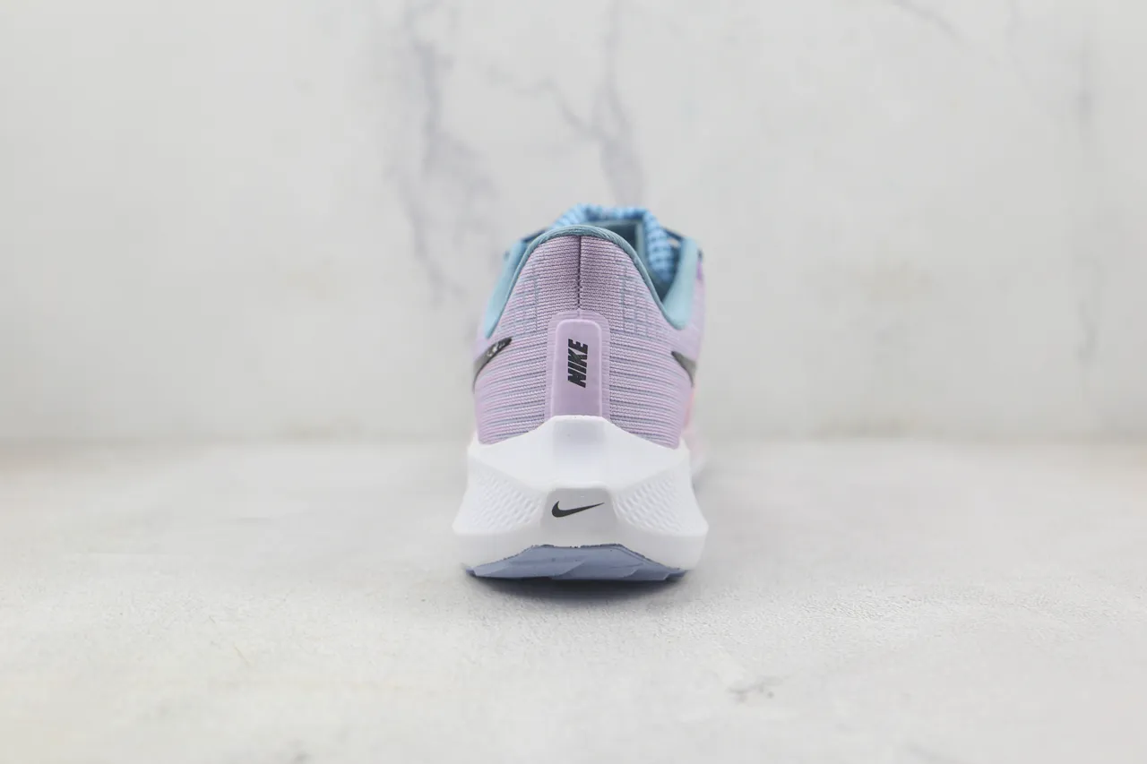Nike Air Zoom Pegasus Lavender Blue Orange Running Shoes 9