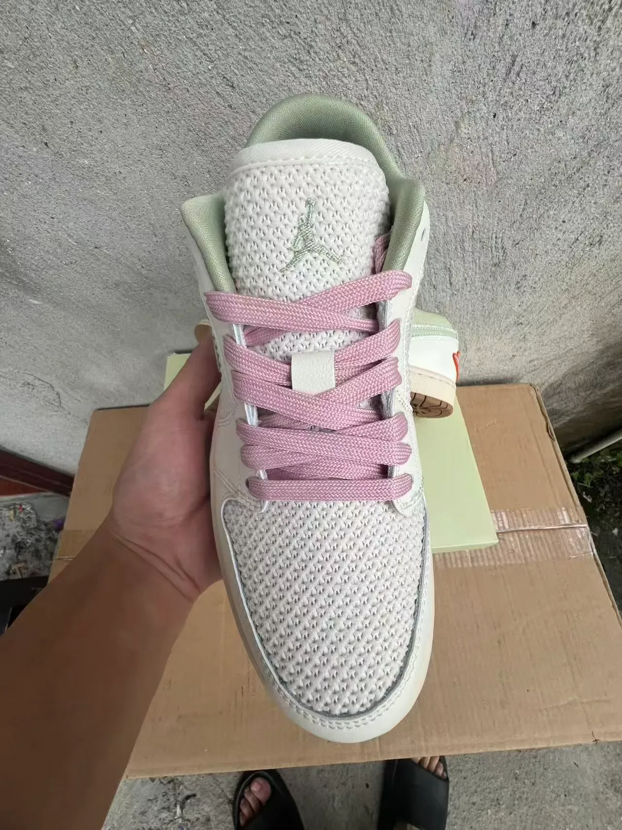 Nike بيج أخضر لوتوب سيليويت تكستايل-ميش و جلد تراكب بناء أسلوب حياة سنيكرز 3