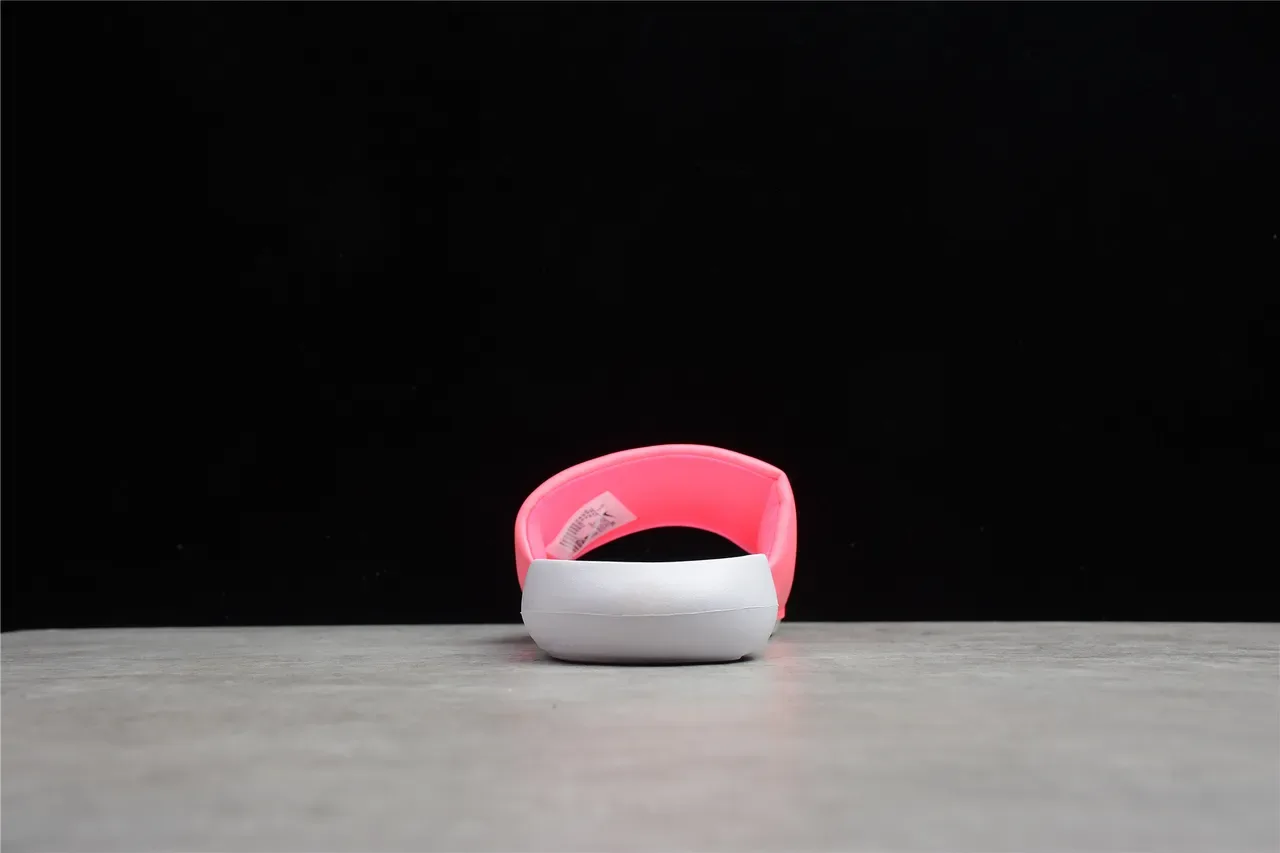 Nike Benassi Slide chinelo rosa e branco 7