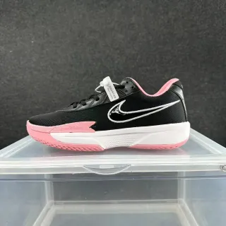 Nike أحذية رياضية لايف ستايل سوداء وردية بأعلى شبكي