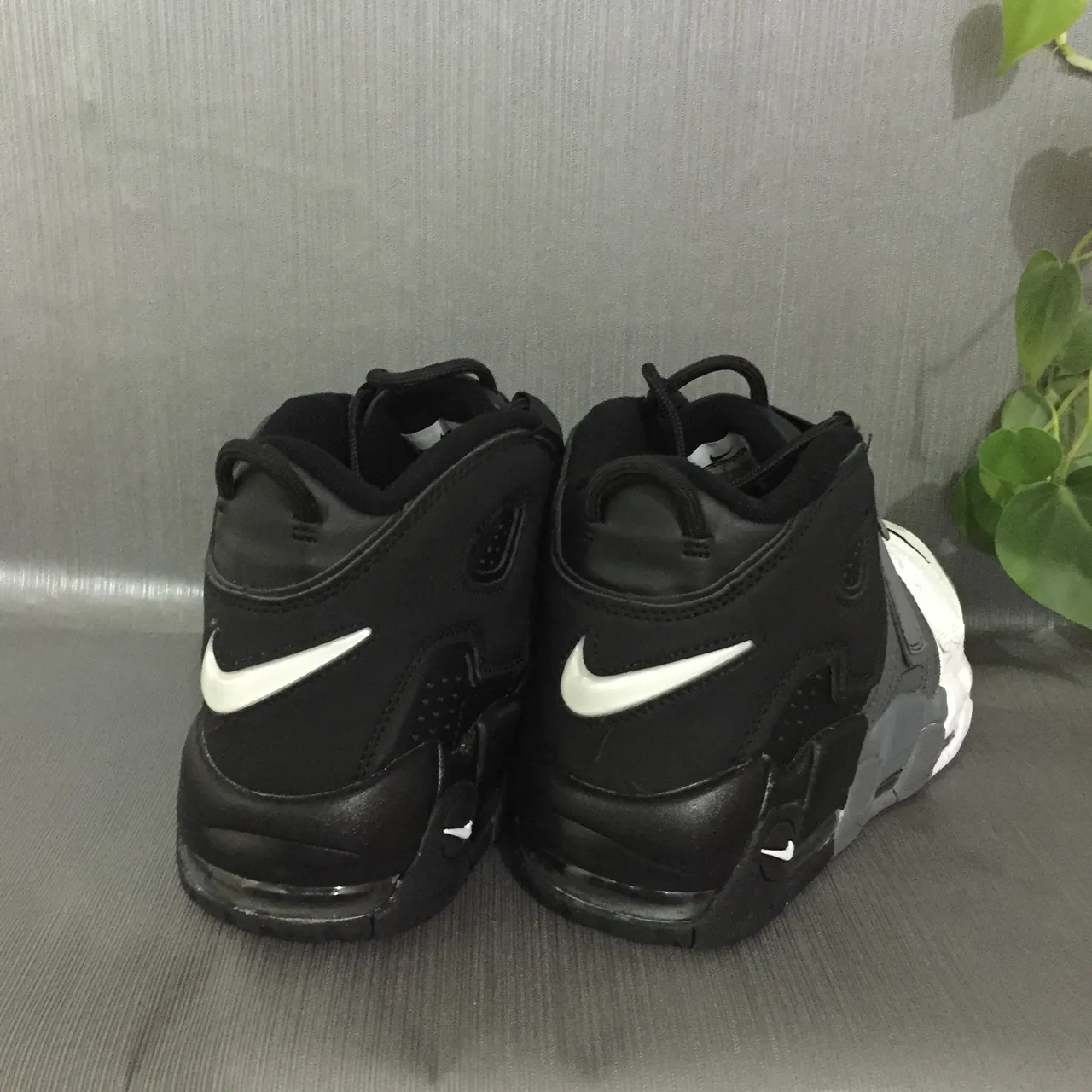 Nike Tênis de Basquete Preto e Branco de Cano Alto Multicamadas Sintético Cage 4