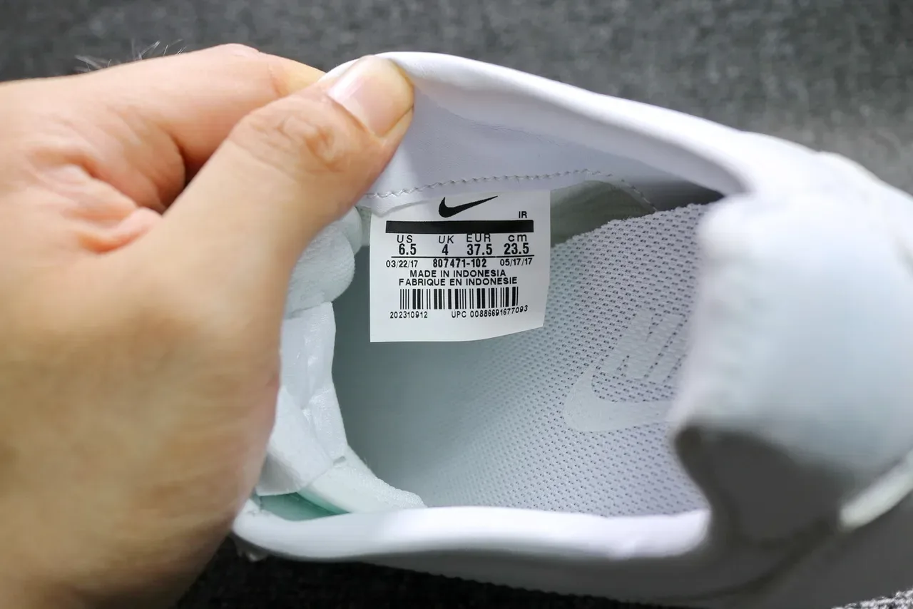 Nike Cortez All-White Lifestyle Sneakers 2