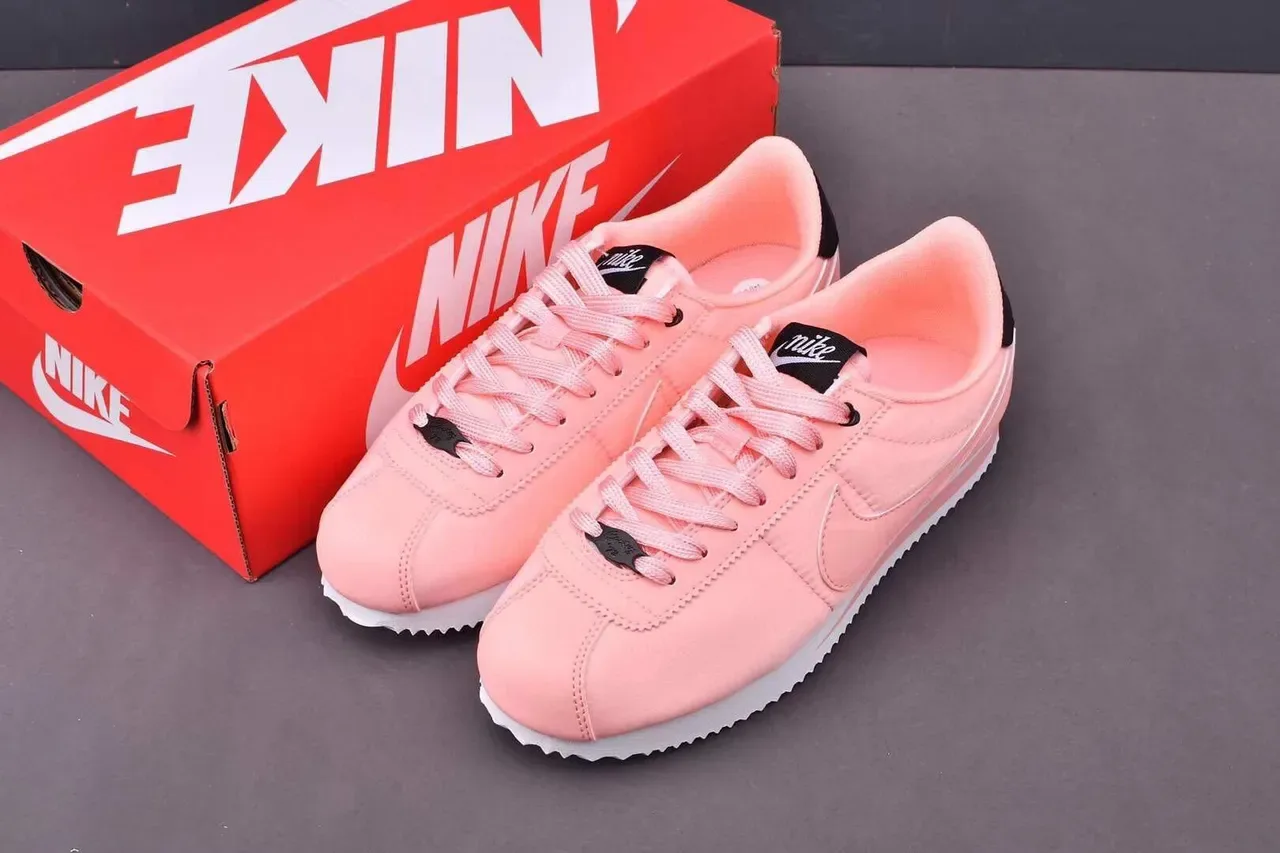 Nike Cortez Pink and Black Lifestyle Sneakers 2