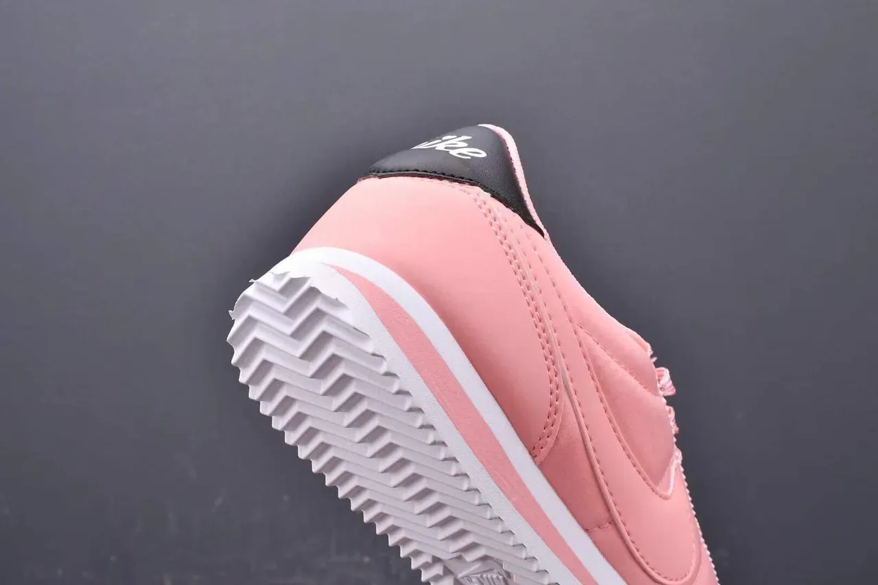 Nike Cortez Pink and Black Lifestyle Sneakers 5