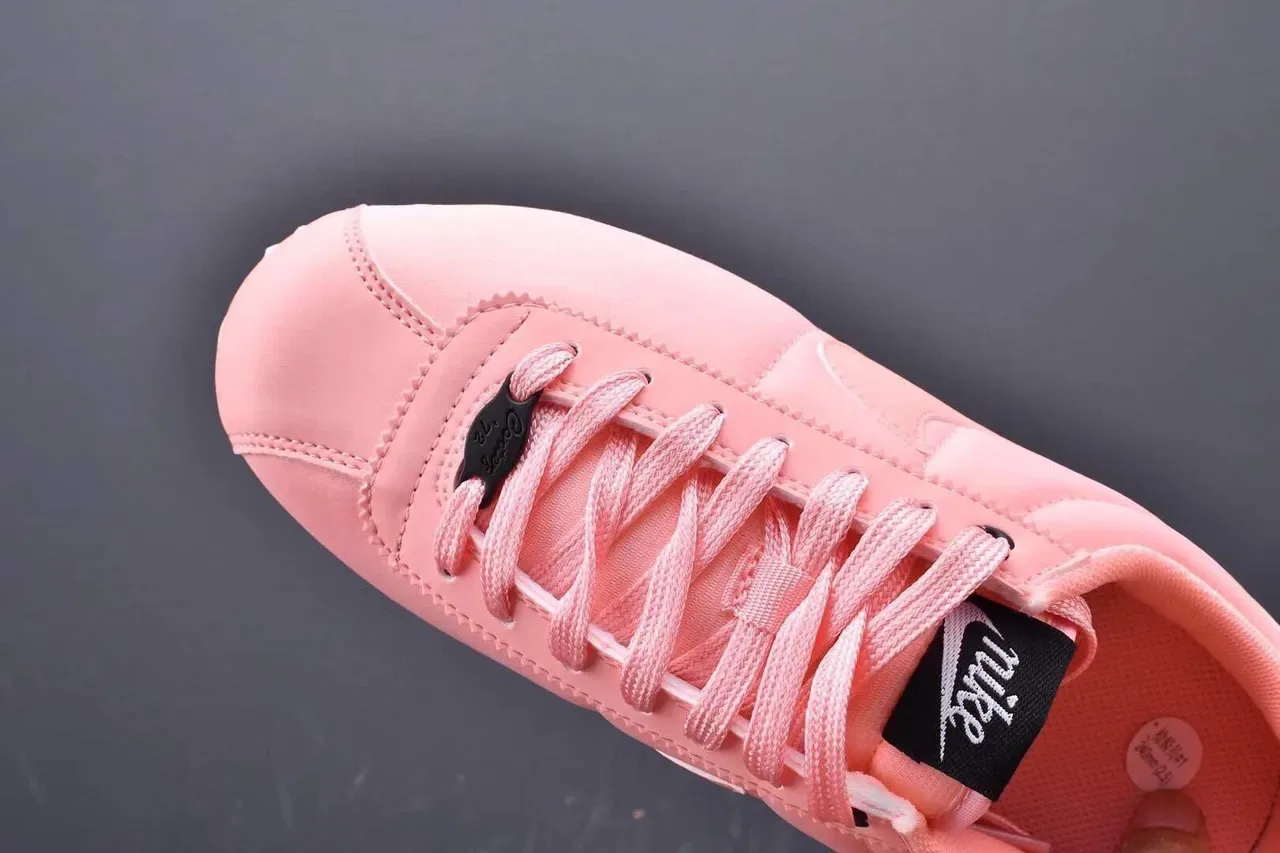Nike Cortez Pink and Black Lifestyle Sneakers 7