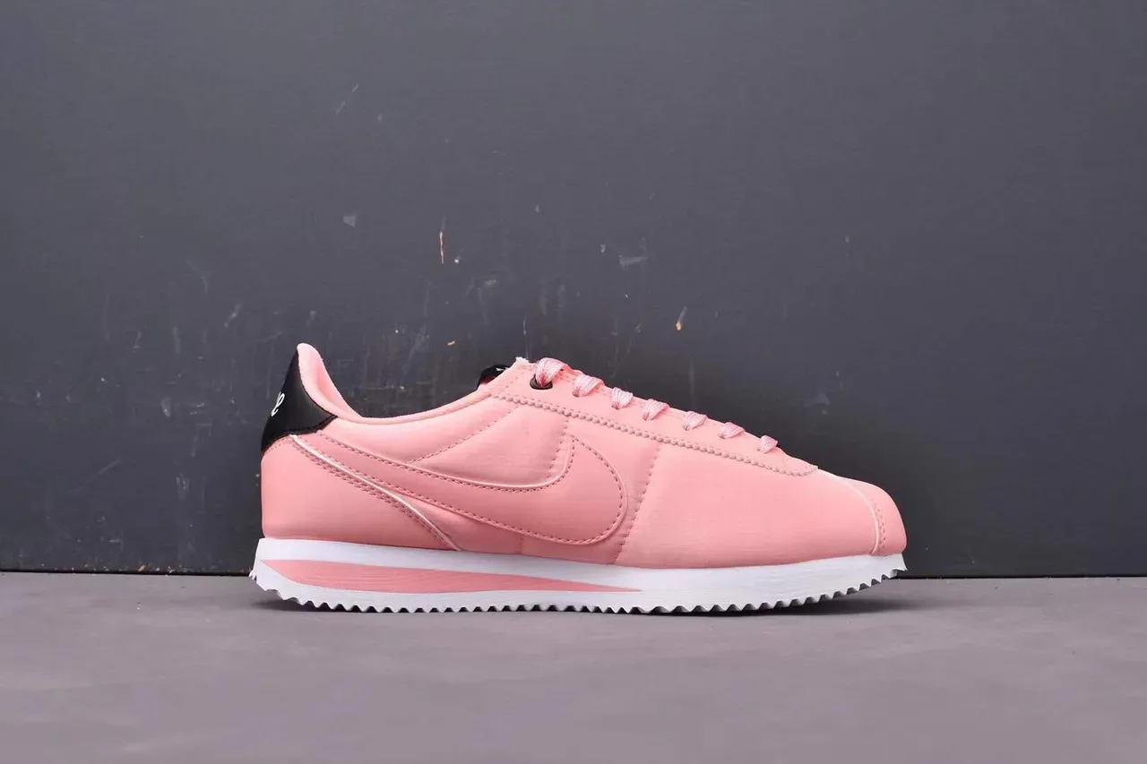 Nike Cortez Pink and Black Lifestyle Sneakers 8