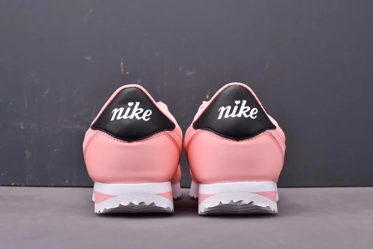Nike Cortez Pink and Black Lifestyle Sneakers 9