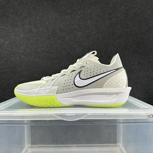 Nike Cosmic Unity Gray Green Perforated Mesh Upper ZoomX Midsole Lifestyle Sneakers 2