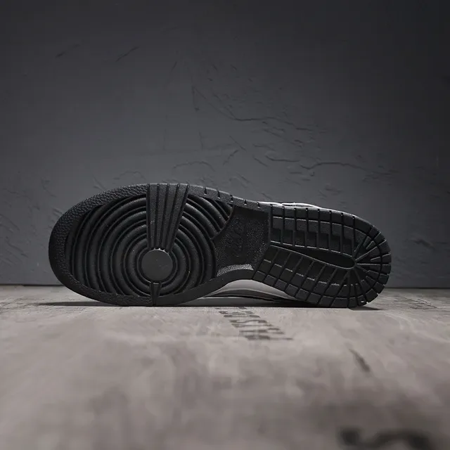 Nike Dunk Low Black White Gold Hardware Lifestyle Sneakers 5