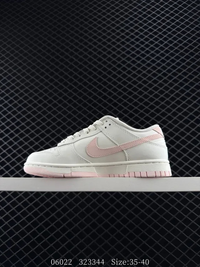 Nike Dunk Low Off-White Pink Lifestyle Sneakers 6