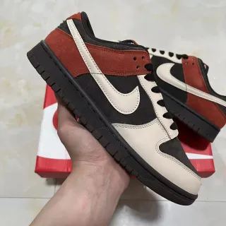 حذاء رياضي أسلوب حياة Nike Dunk Low Rust Red Black Off-White