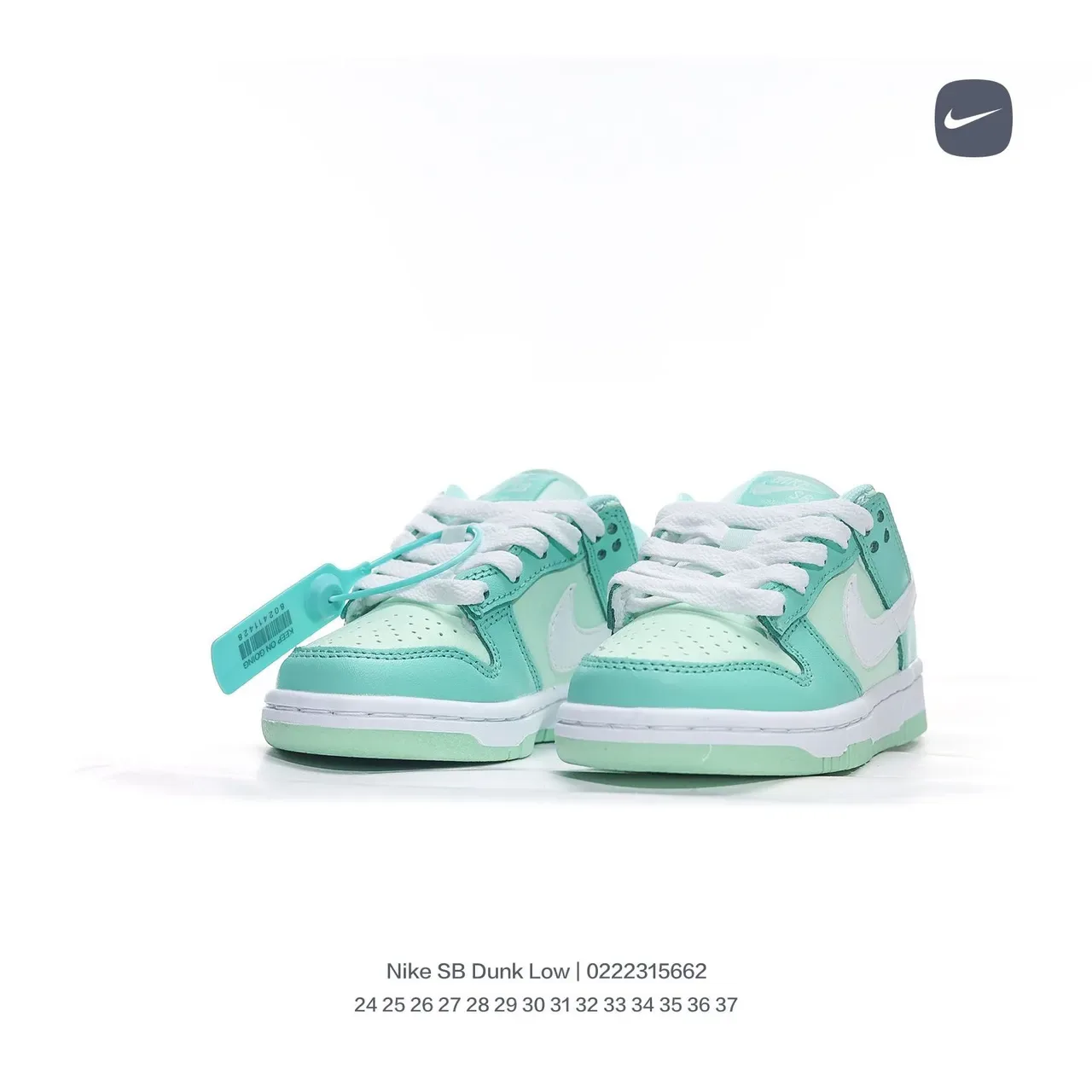 Nike Dunk Low White Black Blue sneakers lifestyle 4