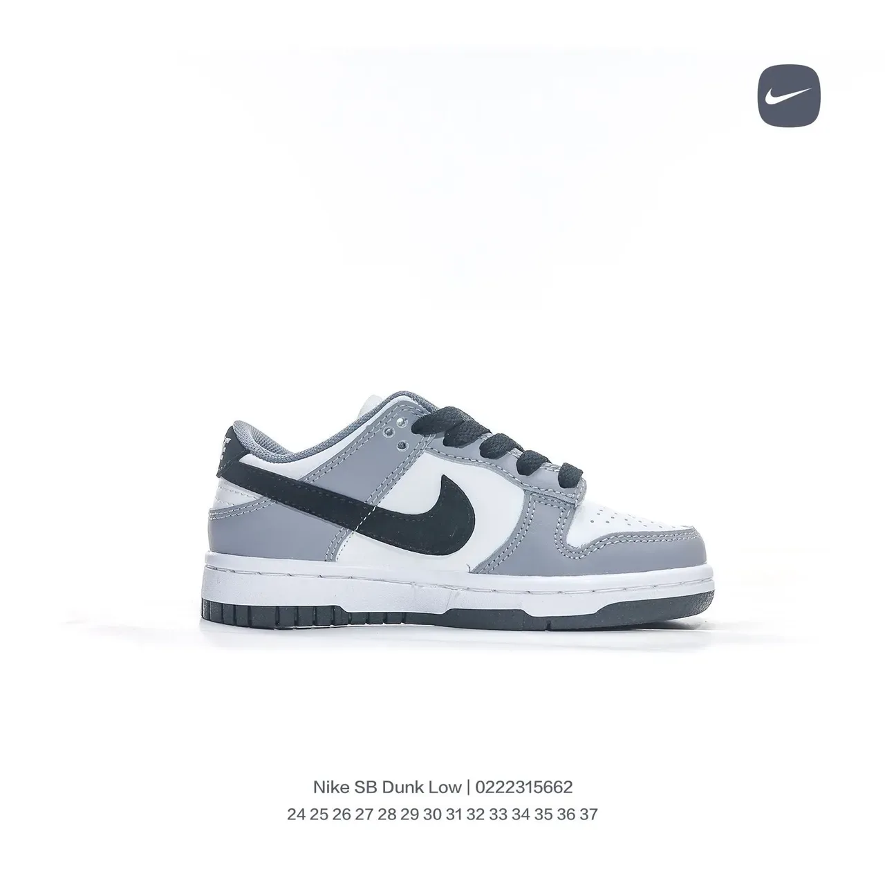 Nike Dunk Low White Black Blue sneakers lifestyle 21