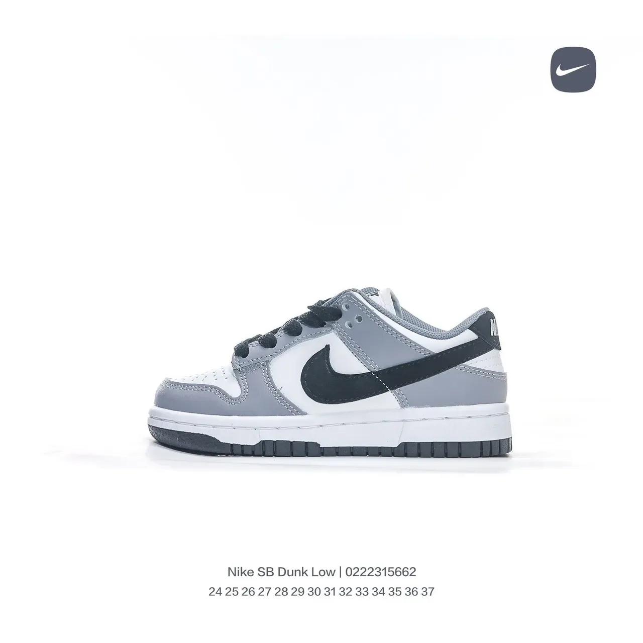 Nike Dunk Low White Black Blue sneakers lifestyle 22