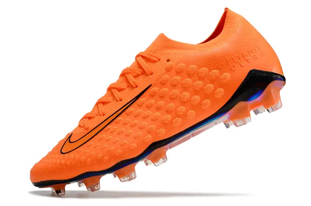 Nike Flyknit Ultra أسود نعل قزحي Firm-Ground أحذية كرة القدم 7