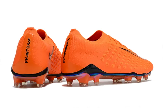 Nike Gold Transparent Metallic Knit Upper Textured Dot-Patterned Surface Firm-Ground Soccer Shoes 11