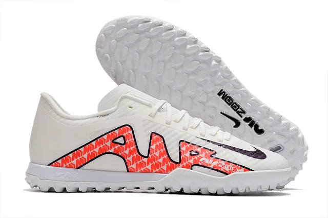 Nike dorado blanco metálico cobre sintético superior suela césped fútbol zapatos 6