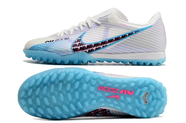 Nike dorado blanco metálico cobre sintético superior suela césped fútbol zapatos 11