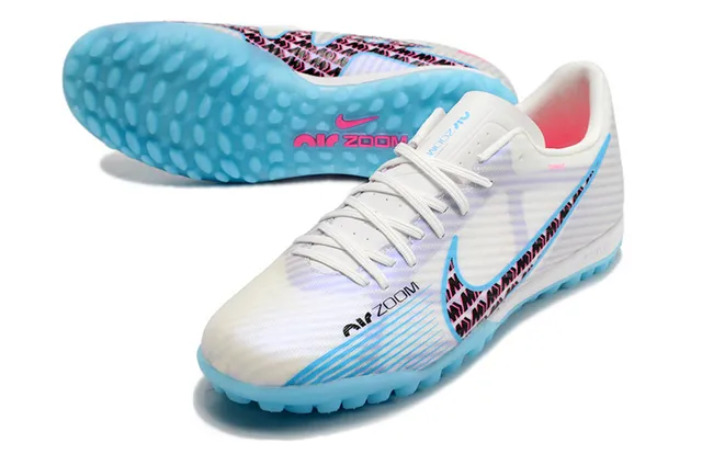 Nike dorado blanco metálico cobre sintético superior suela césped fútbol zapatos 15