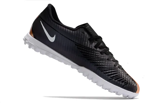 Nike dorado blanco metálico cobre sintético superior suela césped fútbol zapatos 18