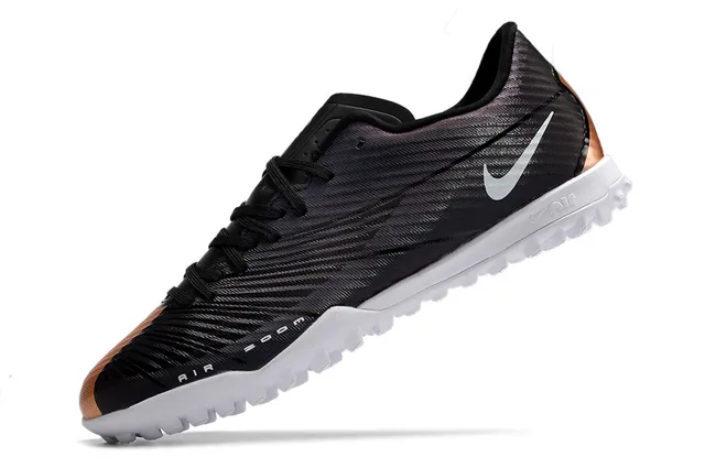 Nike dorado blanco metálico cobre sintético superior suela césped fútbol zapatos 19