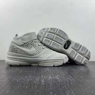 Nike Zapatillas de Baloncesto Alto Perforado Gris