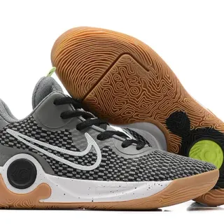 Nike KD 灰黑 针织网面 橡胶外底 篮球鞋