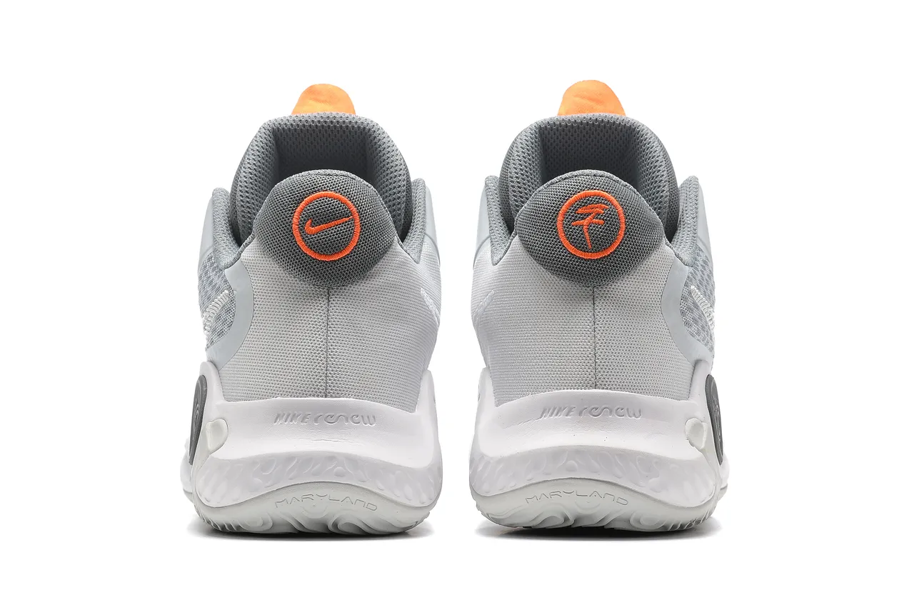 Nike KD Gris Noir Tricot Maille Supérieur Gomme Caoutchouc Semelle Chaussures de Basketball 6