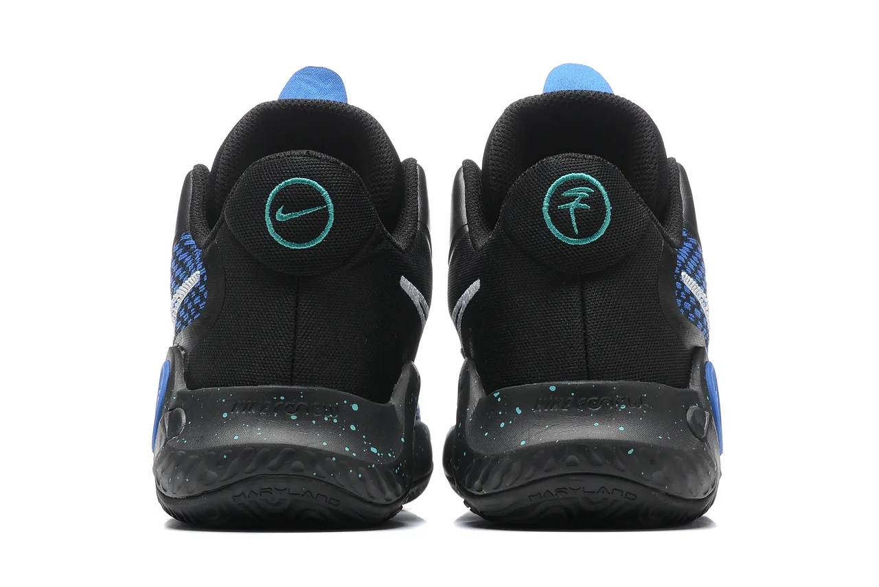 Nike KD Gris Noir Tricot Maille Supérieur Gomme Caoutchouc Semelle Chaussures de Basketball 18