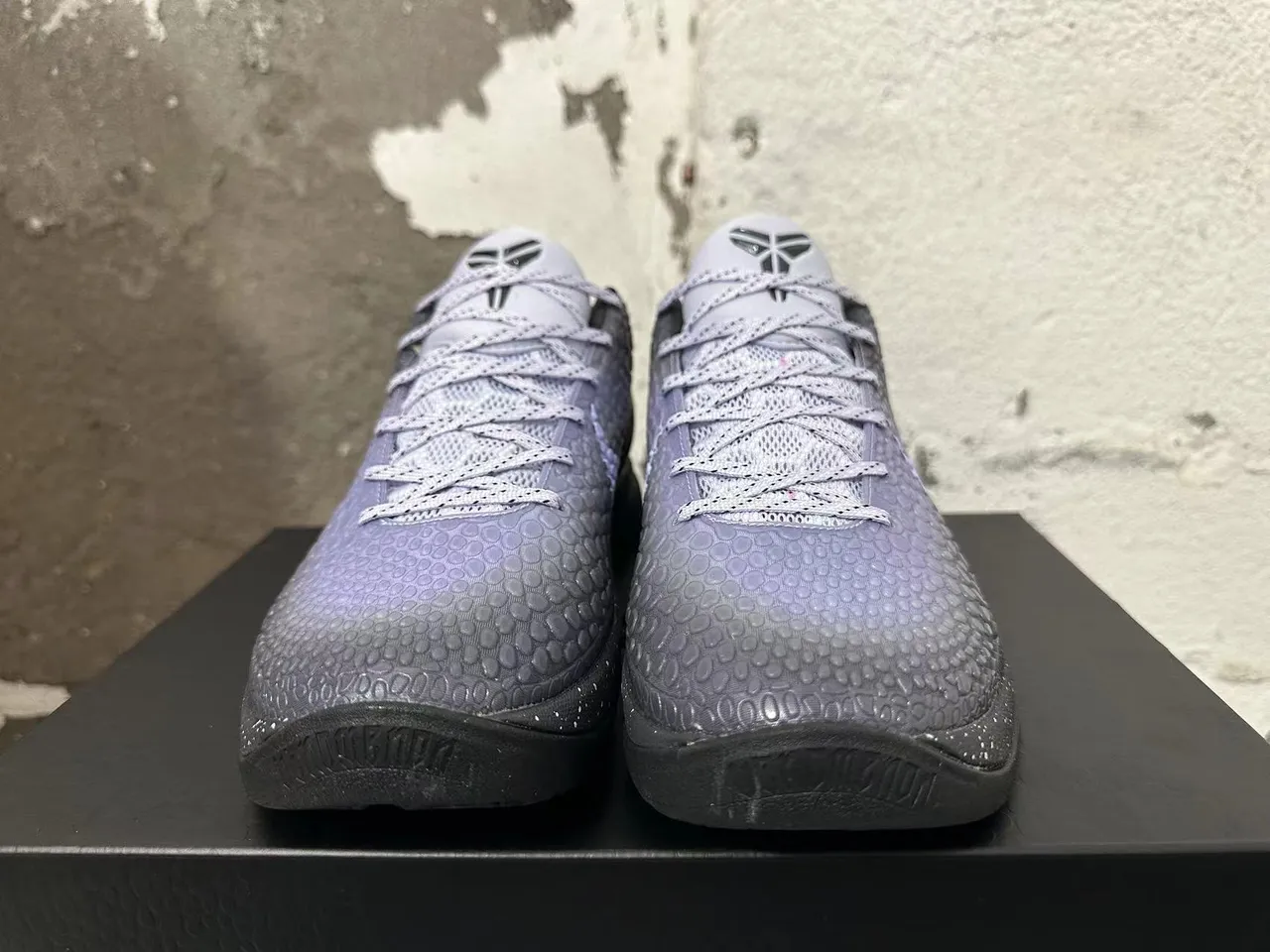 Nike Kobe 6 Preto Roxo Gradiente Tênis de Basquete 3