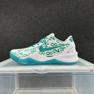 Nike Kobe 8 Graffiti White and Teal बास्केटबॉल जूते