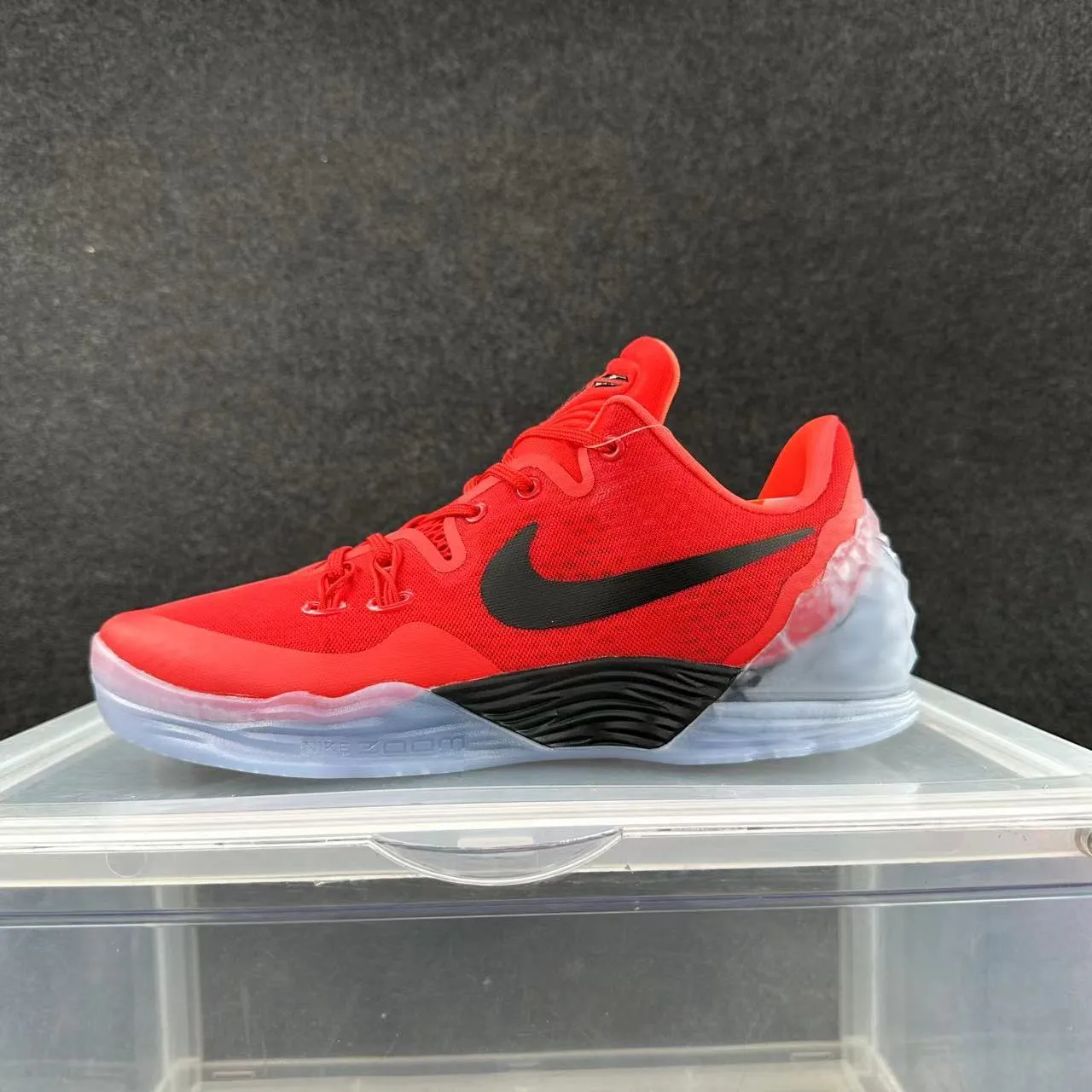 Nike Kobe 8 Red Black Basketball Shoes 2