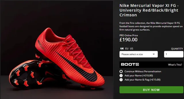 Nike Mercurial Azul Naranja Bajo-Corte Upper Sintético Textura Acanalada Ground Firme Zapatos de Fútbol 7