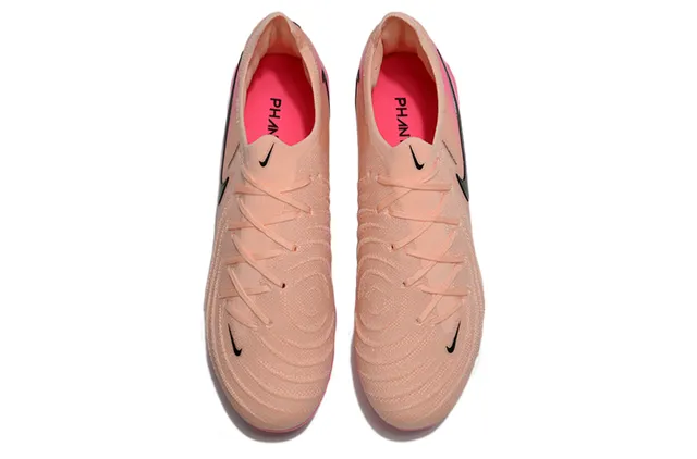 Nike Mercurial Bottes de football dégradé pêche rose Firm-Ground Chaussures de football 11
