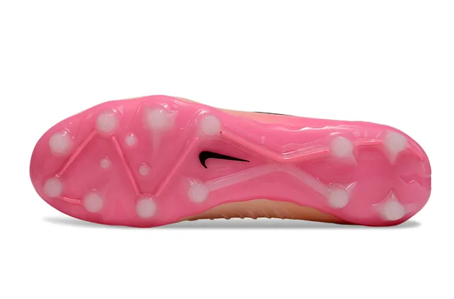Nike Mercurial Bottes de football dégradé pêche rose Firm-Ground Chaussures de football 15