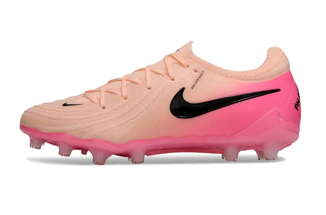 Nike Mercurial Bottes de football dégradé pêche rose Firm-Ground Chaussures de football 17