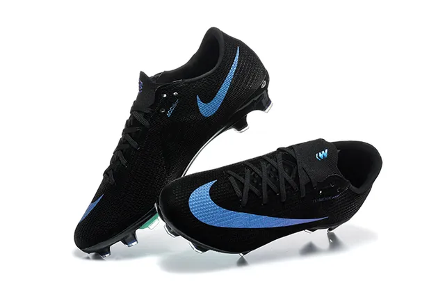 নাইক Mercurial Superfly Flyknit Ultra কালো নীল সবুজ Firm-Ground ফুটবল জুতো 2